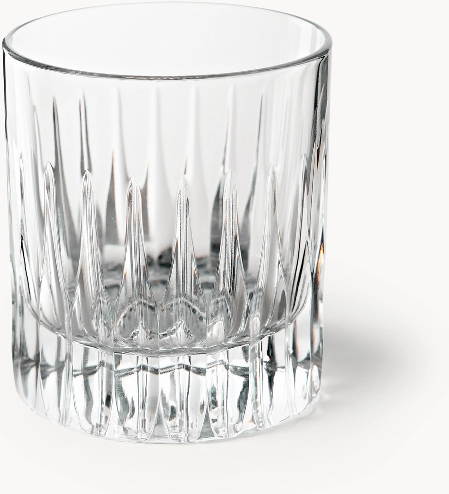Handgemaakte tumblers Dionysos met reliëfpatroon, 2-delig