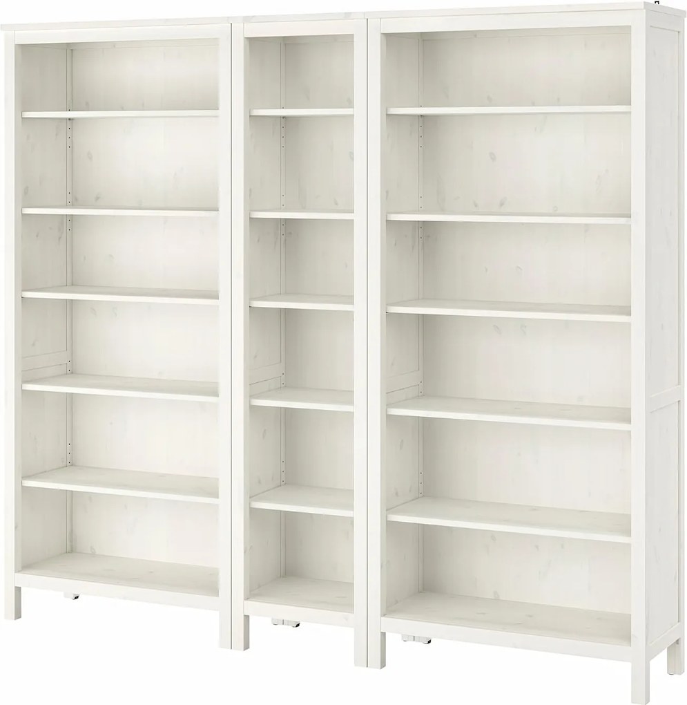 IKEA HEMNES Boekenkast 229x197 cm Wit gebeitst Wit gebeitst - lKEA