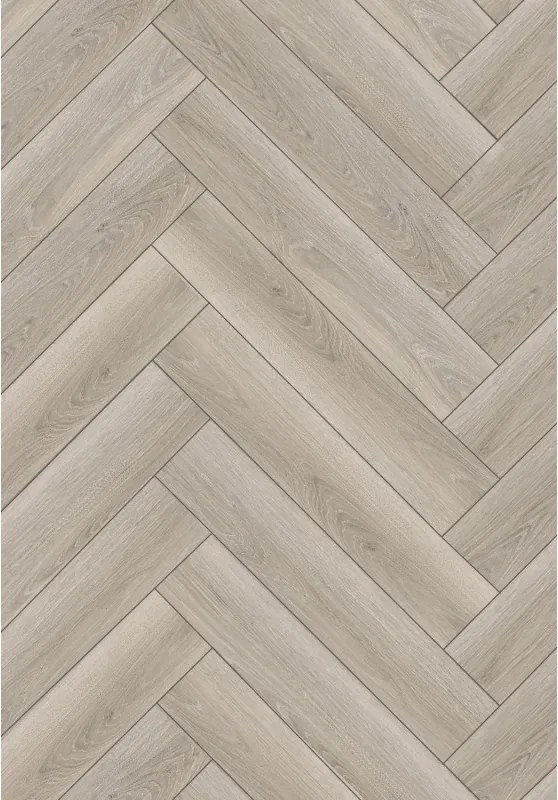 Mexen Wilson vinyltegels visgraat 570 x 95 mm LVT Dryback 2,5 mm, PVC onderlaag, 4 V-groef, Eik - F1475-0570-095-255-4V1-01