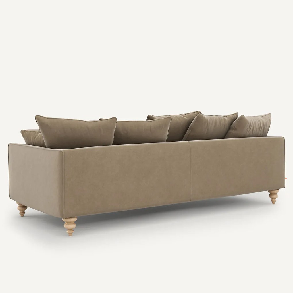 3-, 4- of 5-zits fluwelen bank, Lazare