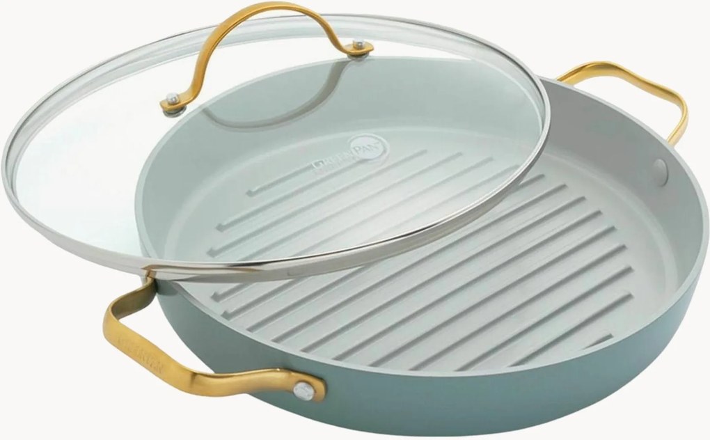 Antiaanbak grillpan Padova met deksel