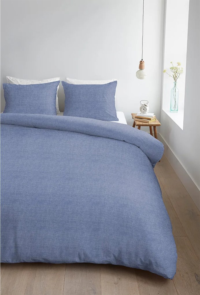 Ambiante Edo Dekbedovertrek Indigo Blue – Bij Swiss Sense