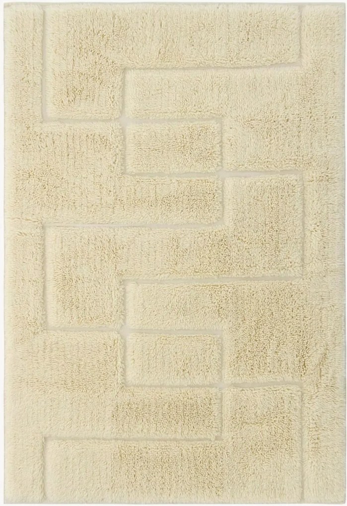 Handgemaakt wollen vloerkleed Banavara