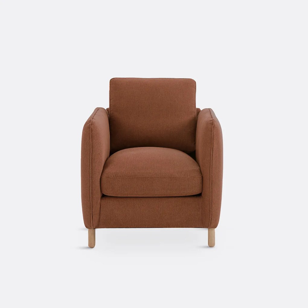 Fauteuil mêlee polyester, Loméo