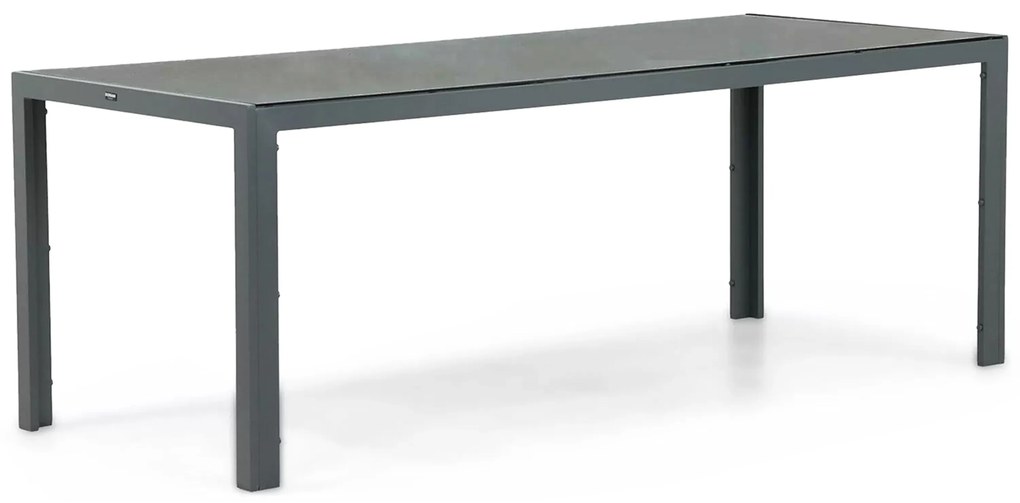 Tuinset 6 personen 210 cm Aluminium/textileen Grijs Hartman Alice/Venustas