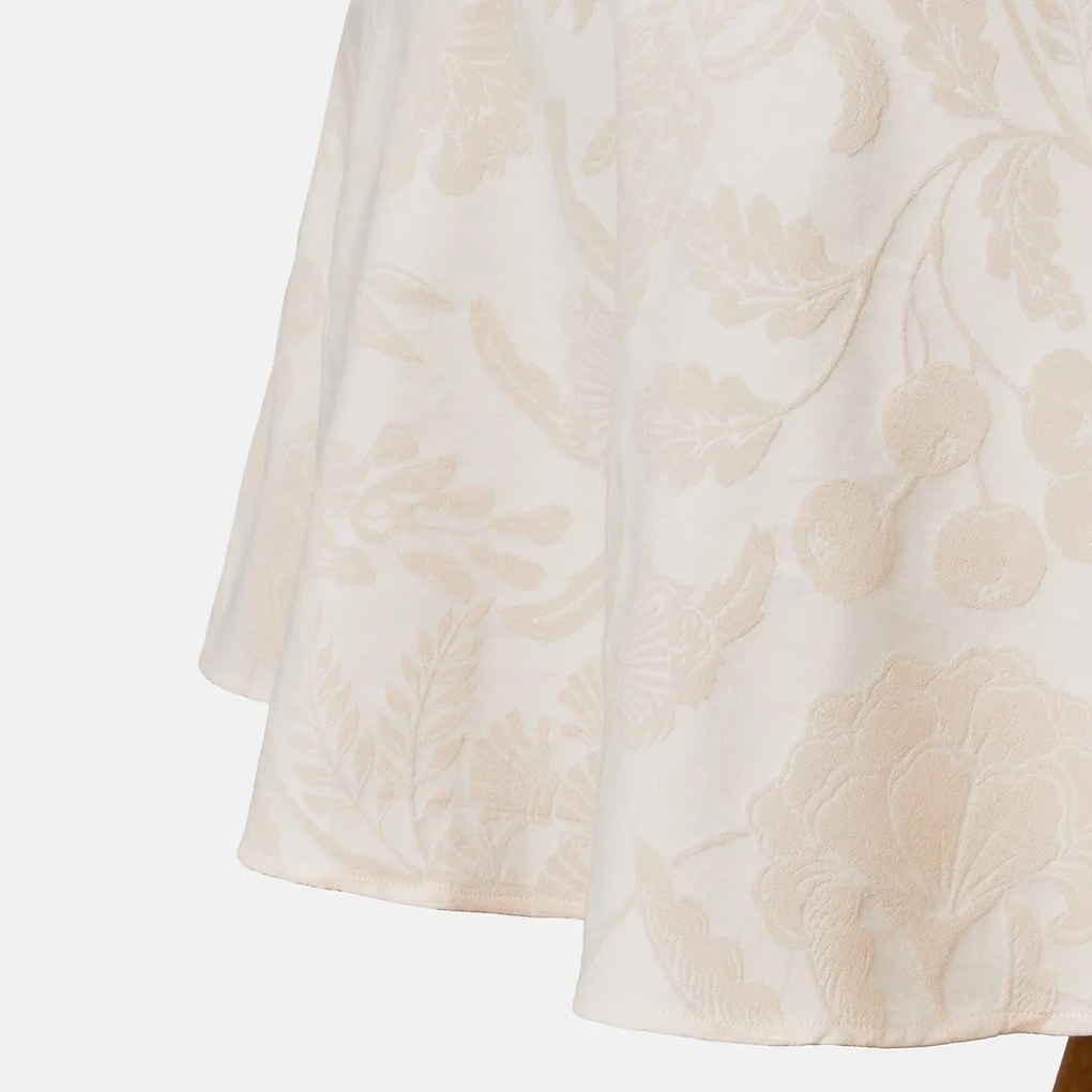 Rond tafelkleed in jacquard katoen, LINDA