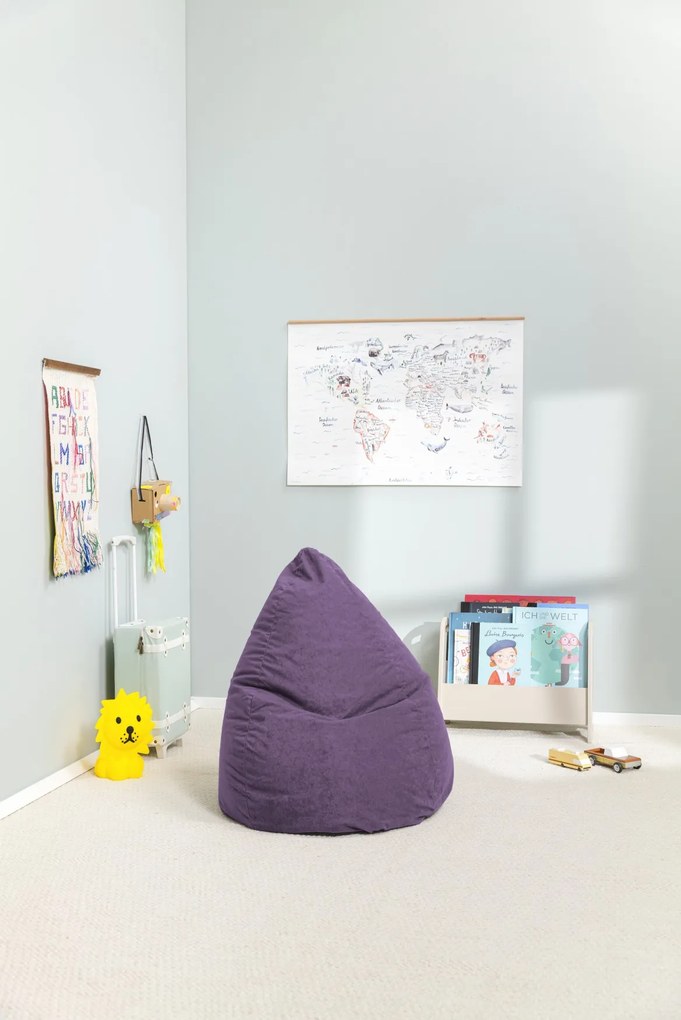 Kinder Zitzak BeanBag Easy L - Lila