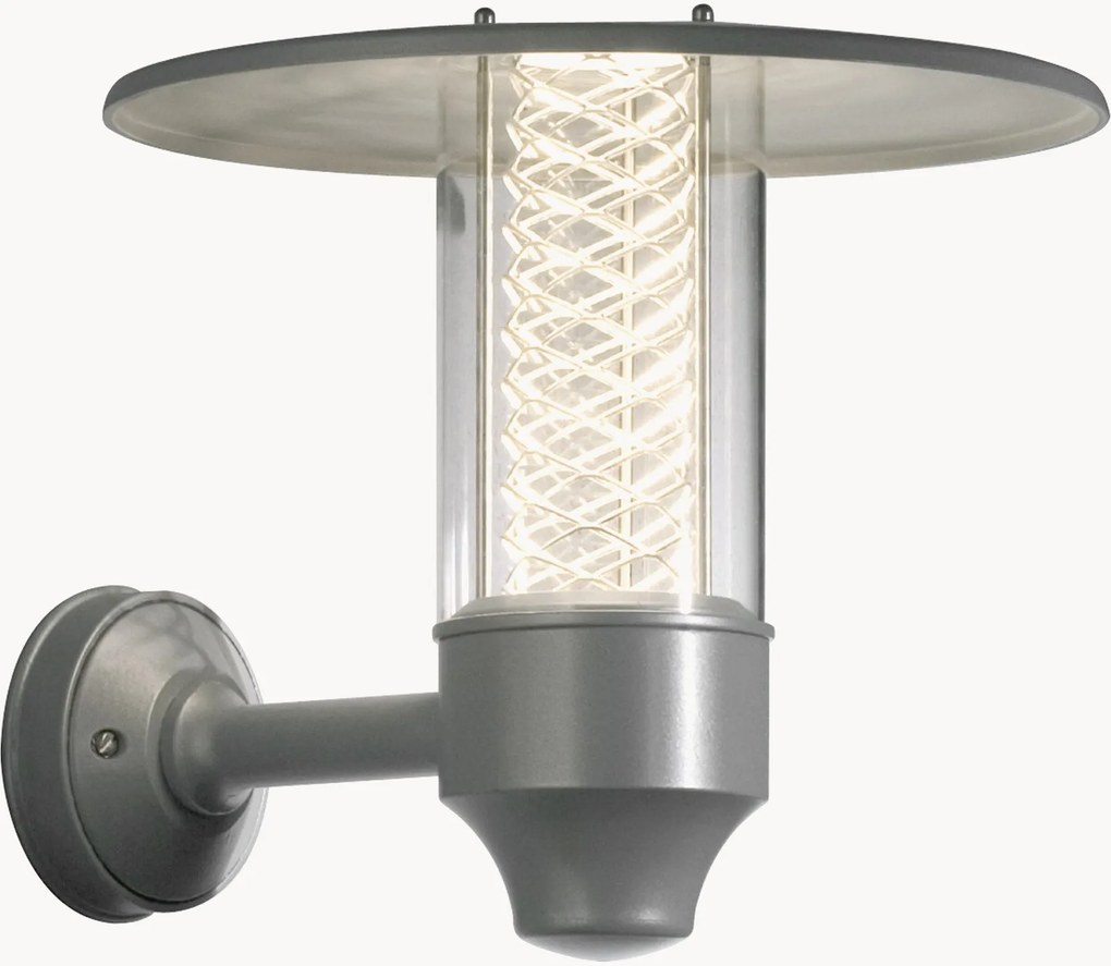 Kleine outdoor LED wandlamp Nova, dimbaar