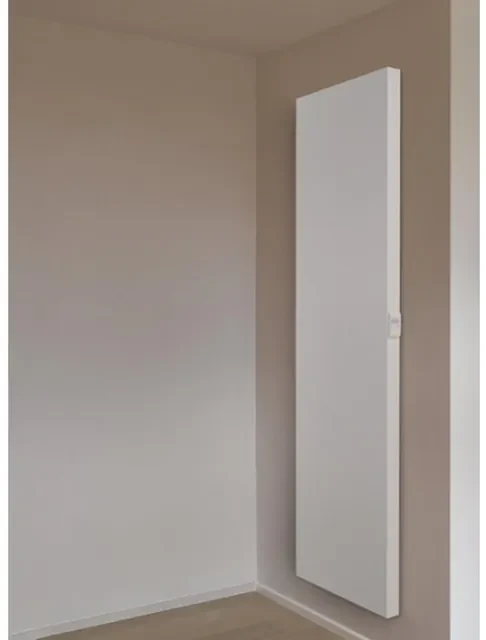Vasco E-PANEL elektrische Design radiator 200x50cm 1500watt Staal Traffic White 341050200el1000