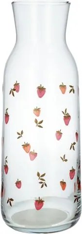 Karaf, glas, roodfruit, 1,2 liter