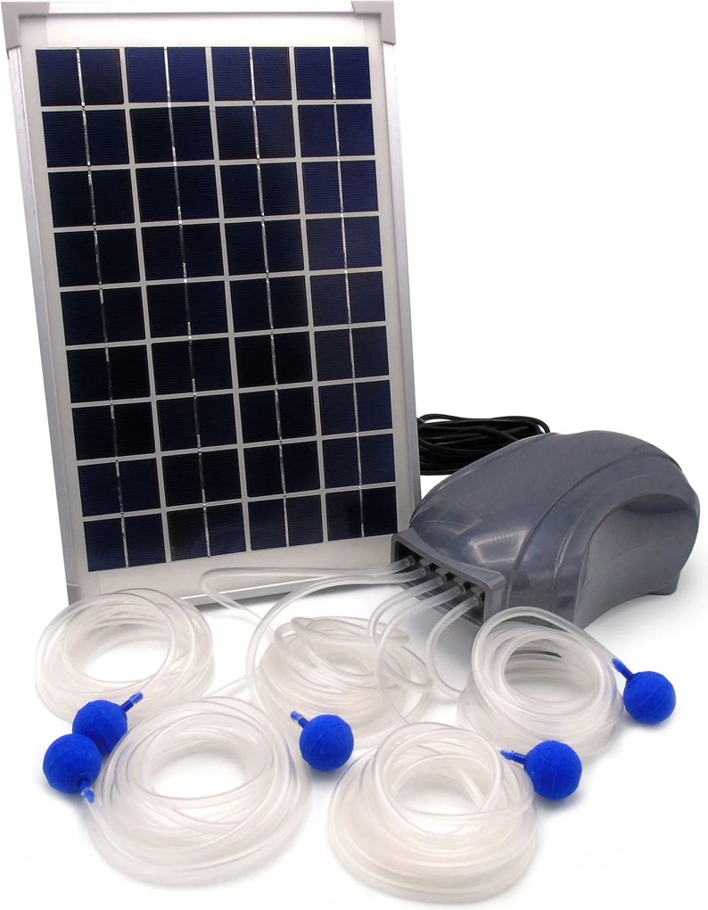 Ubbink Air Solar 600 vijverpomp - Beluchtingspomp met zonnepaneel