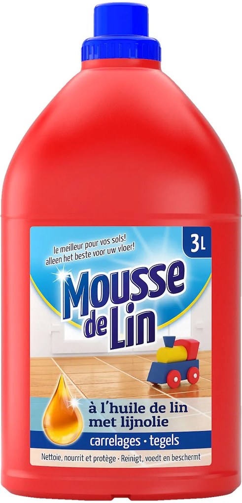 Mousse de Lin vloeibare zeep met lijnolie - 3L