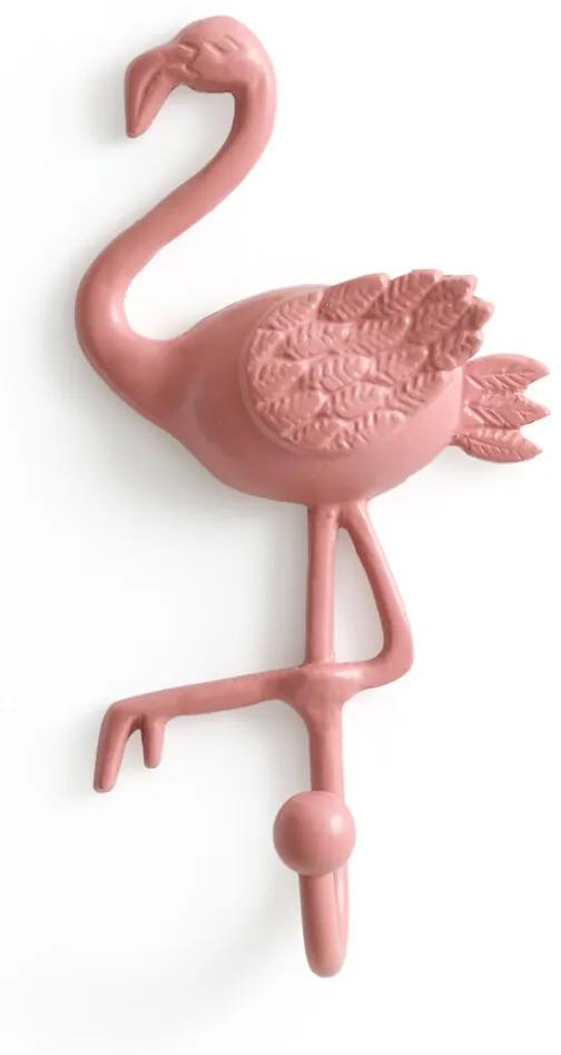 Kapstok, Muurhaak rose flamingo, Malou