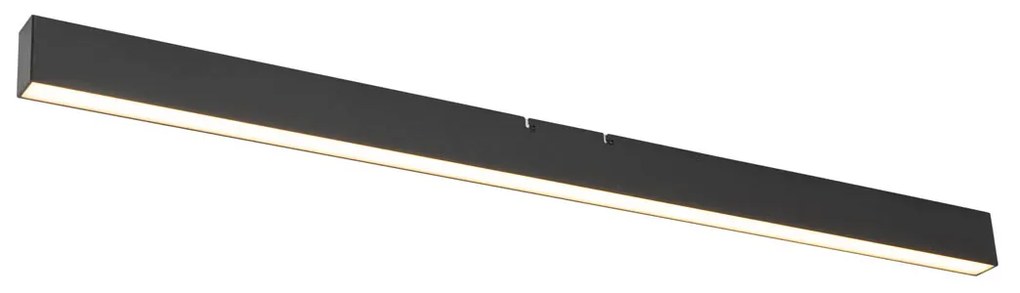 Plafondlamp zwart incl. LED 3-staps dimbaar 2700-4000K - Keane Modern Binnenverlichting Lamp