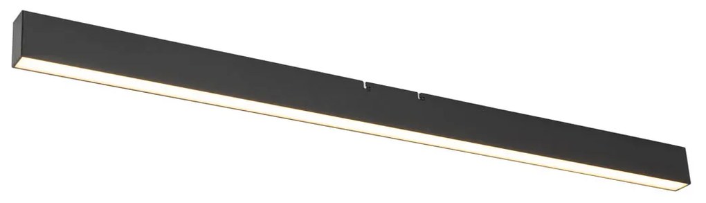 Plafondlamp zwart incl. LED 3-staps dimbaar 2700-4000K met dipswitch - Keane Modern Binnenverlichting Lamp