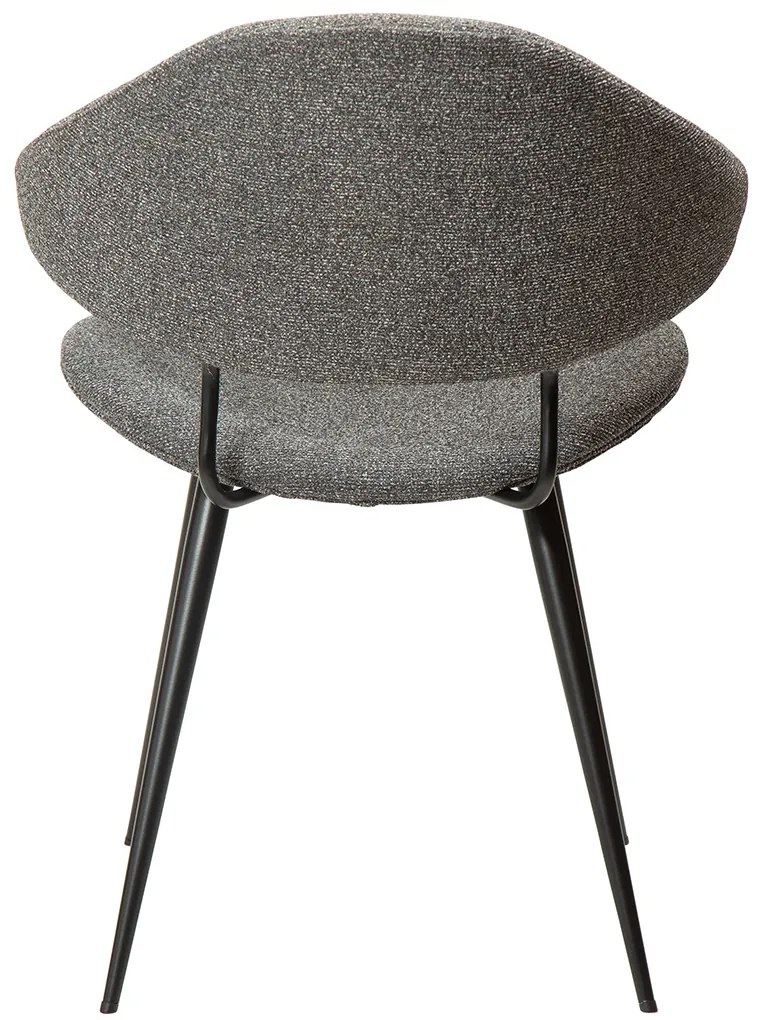 Dan-Form Napoleon Design Eetkamerstoel Grijs Boucle