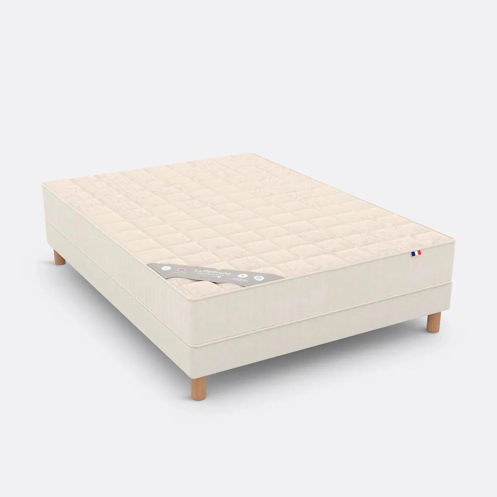 Origine-matras met 588 veren, zeer stevige ondersteuning, zacht ligcomfort