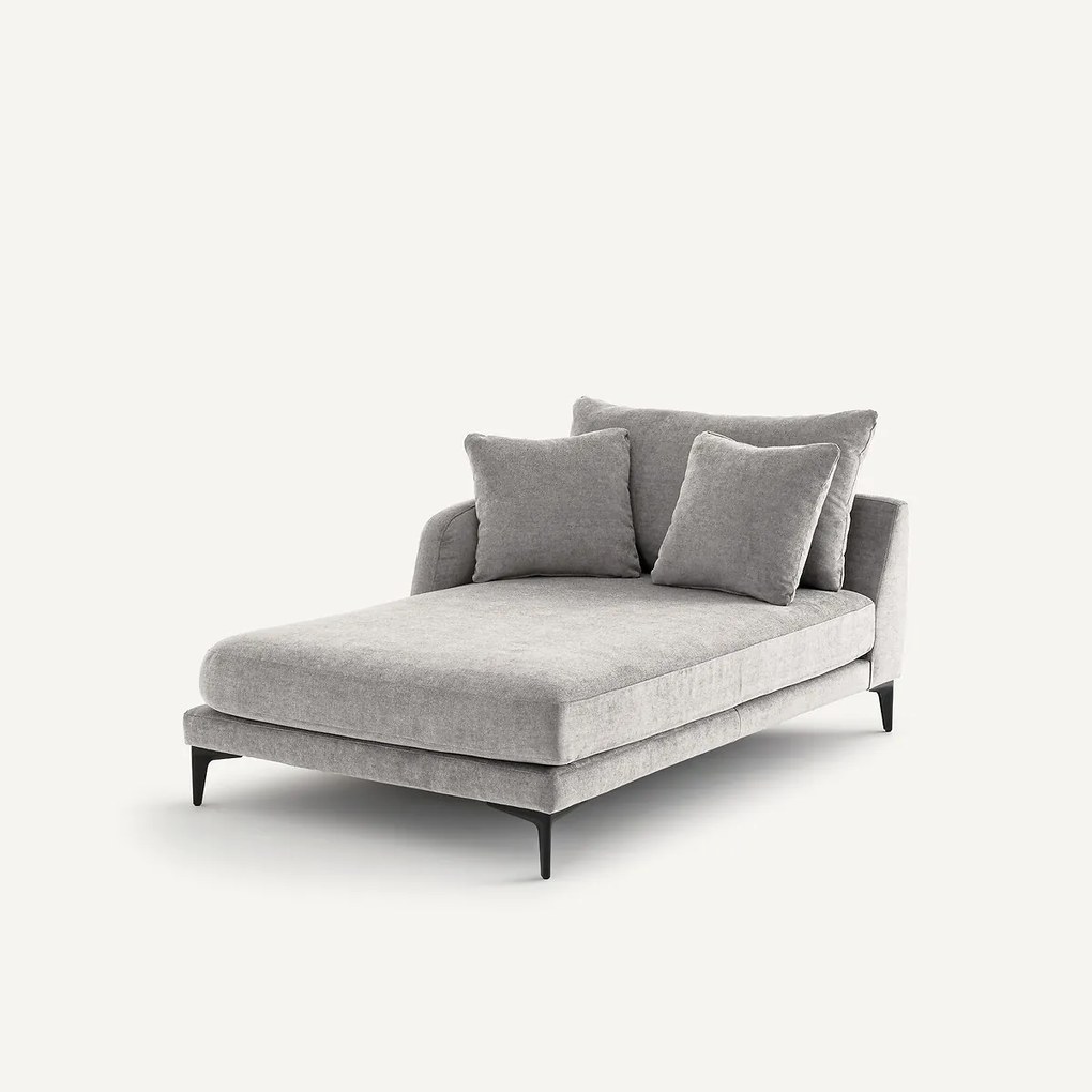 Longchair van polyestermix, MODERNISTE, ontwerp Emmanuel Gallina