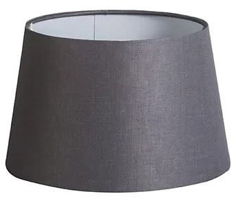 Linnen lampenkap grijs 25/16
