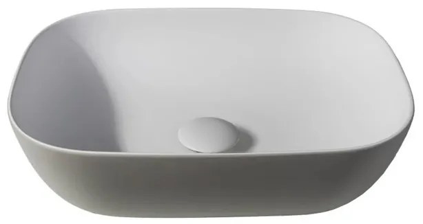 By Goof Waskom - opbouw - 46x12.2x34cm - Solid surface - Ovaal - Mat Greige JBS6374