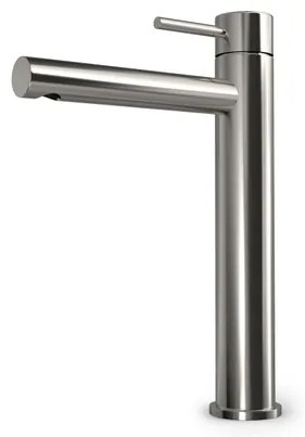 Hotbath BUDDY Wastafelmengkraan - hoog model - Geborsteld nikkel B103HGN