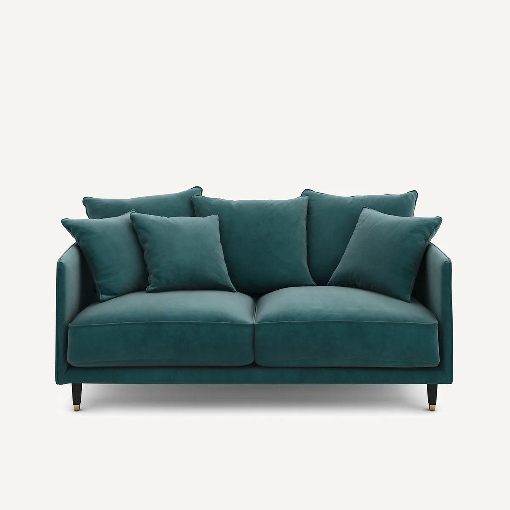 3-zits compacte fluwelen zetel, Lazare