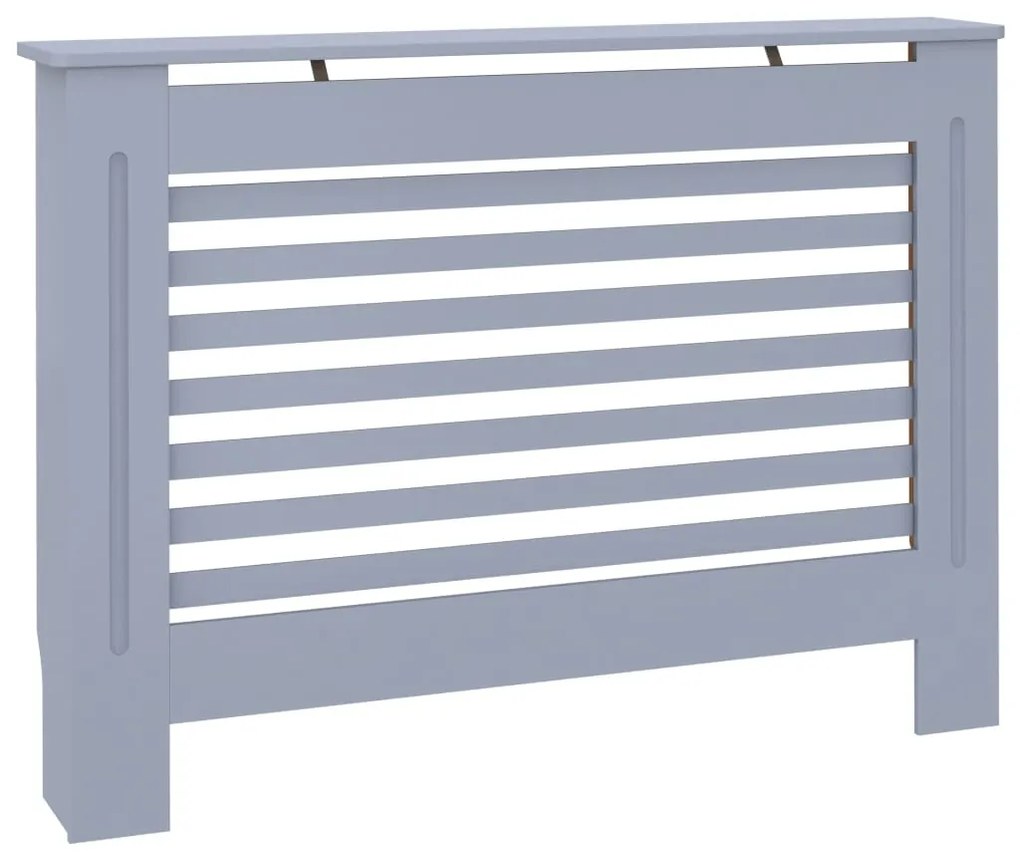 vidaXL Radiatorombouw 112x19x81 cm MDF antraciet