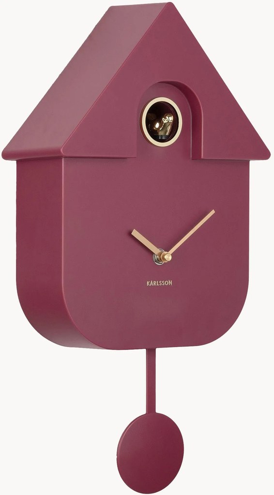 Wandklok Modern Cuckoo Oro