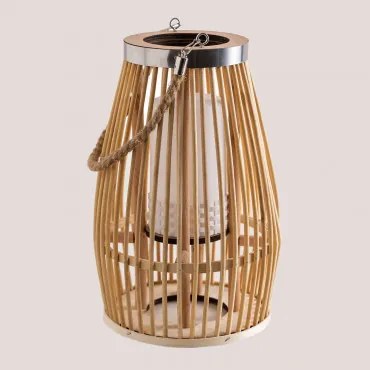 Draadloze Buiten Tafel Led Lamp Izamal Natuurlijk - Sklum