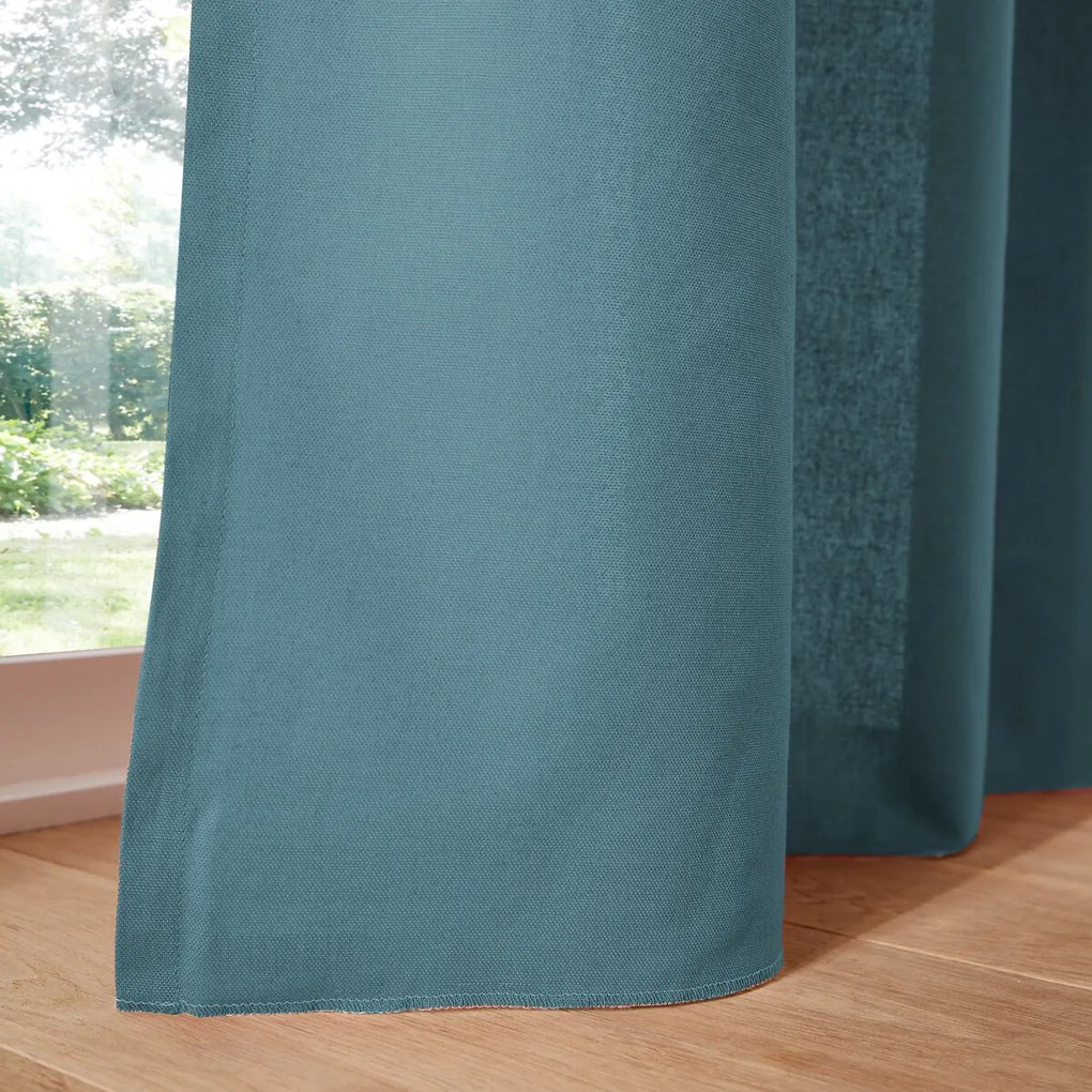 Gordijn in katoen met verdekte lussen, Scénario