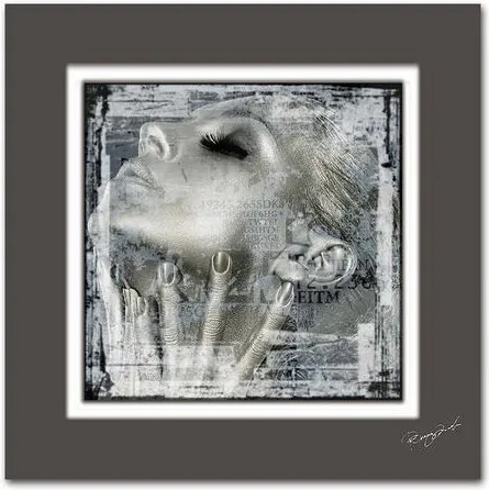 Artprint, HOME AFFAIRE, »Vrouwengezicht«, afm. (bxh): 50x50 cm