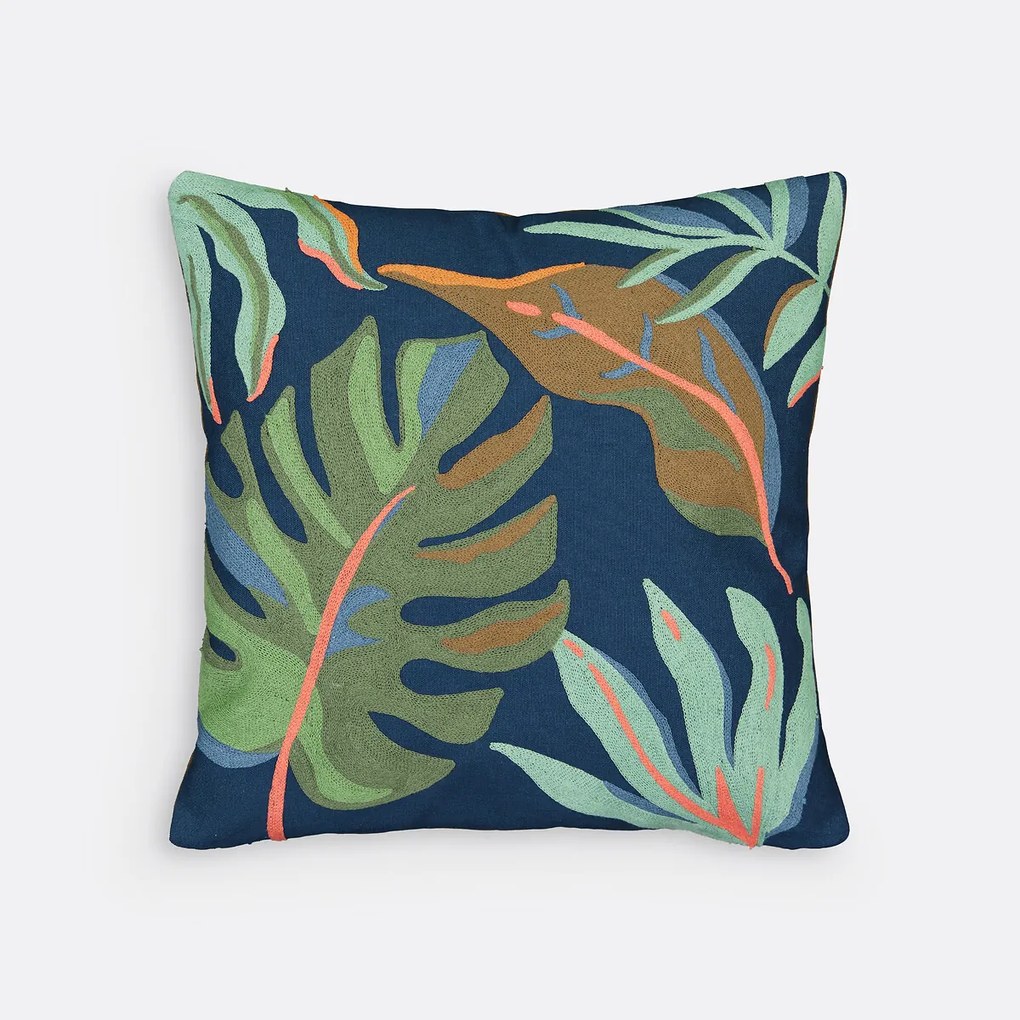 Geborduurd kussenhoes 40x40 cm, Joao