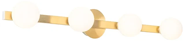 Buitenlamp Moderne plafondlamp messing IP44 4-lichts - Cederic Modern G9 IP44 Buitenverlichting Lamp