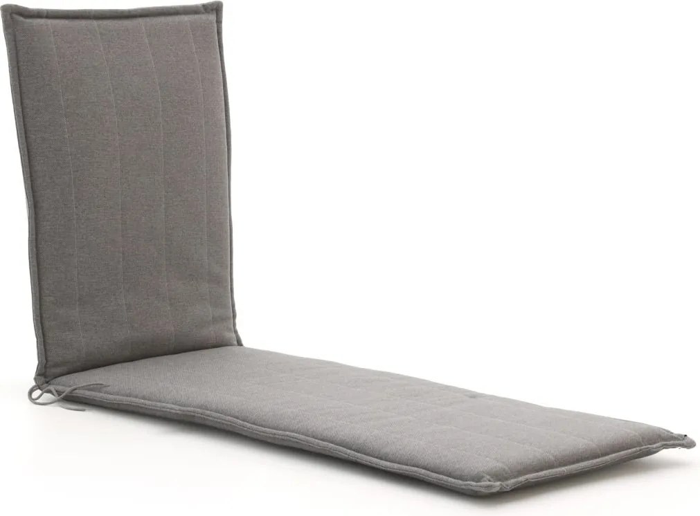 Ligbedkussen Tuin | Grijs-Antraciet  | Polyester/Polypropyleen | Madison | 200x60cm | Kees Smit Tuinmeubelen