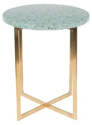 Zuiver Bijzettafel Luigi Rond Groen