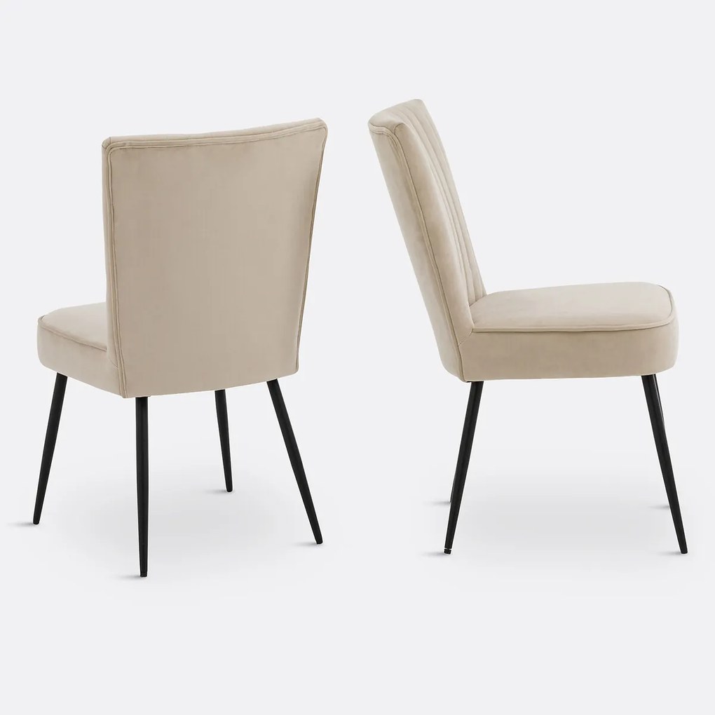Set van 2 vintage stoelen in jaren 60 stijl, Ronara