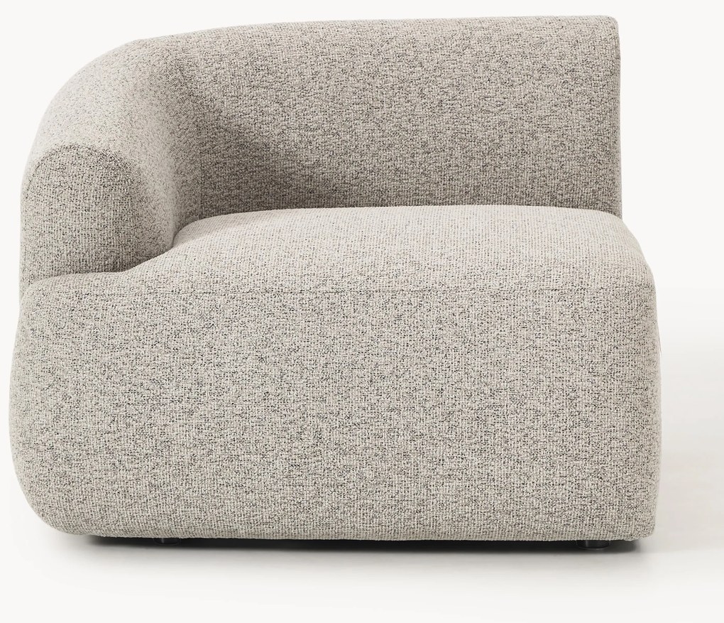 Bouclé hoekmodule Sofia