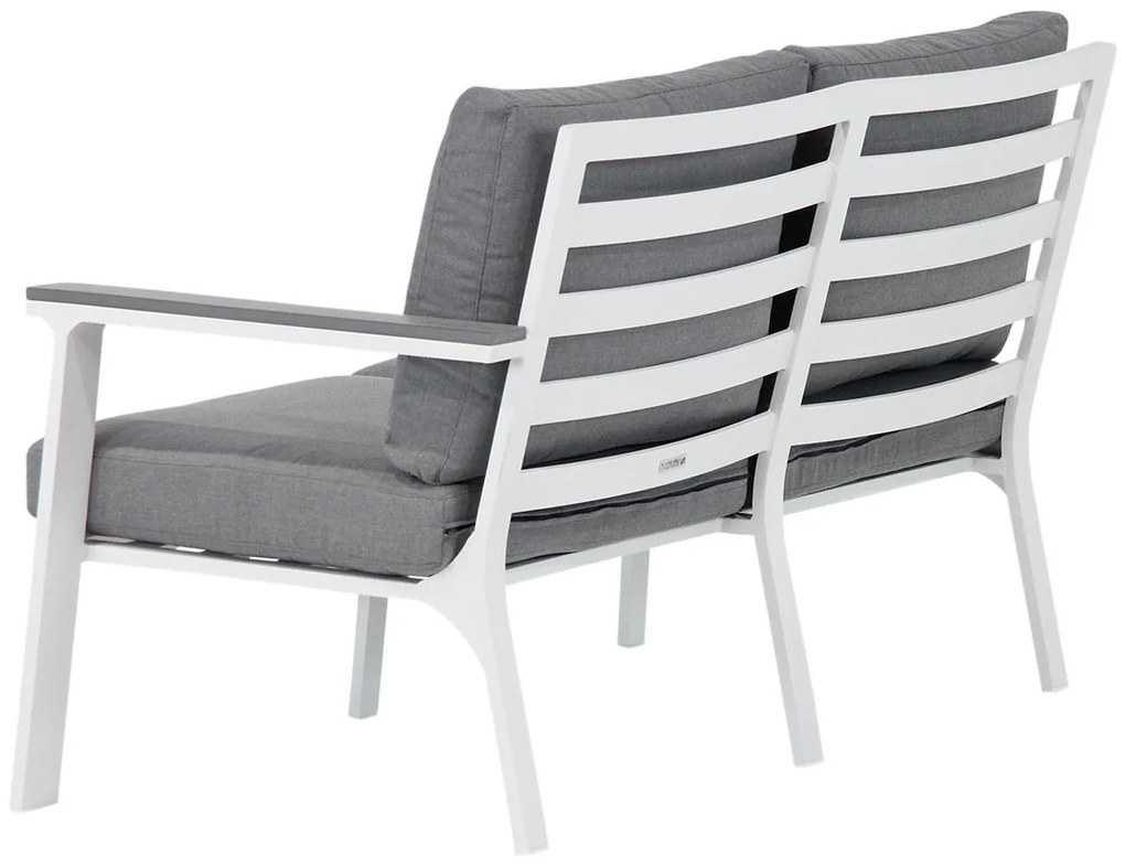 Hoek loungeset 6 personen Aluminium Wit Lifestyle Garden Furniture Palazzo