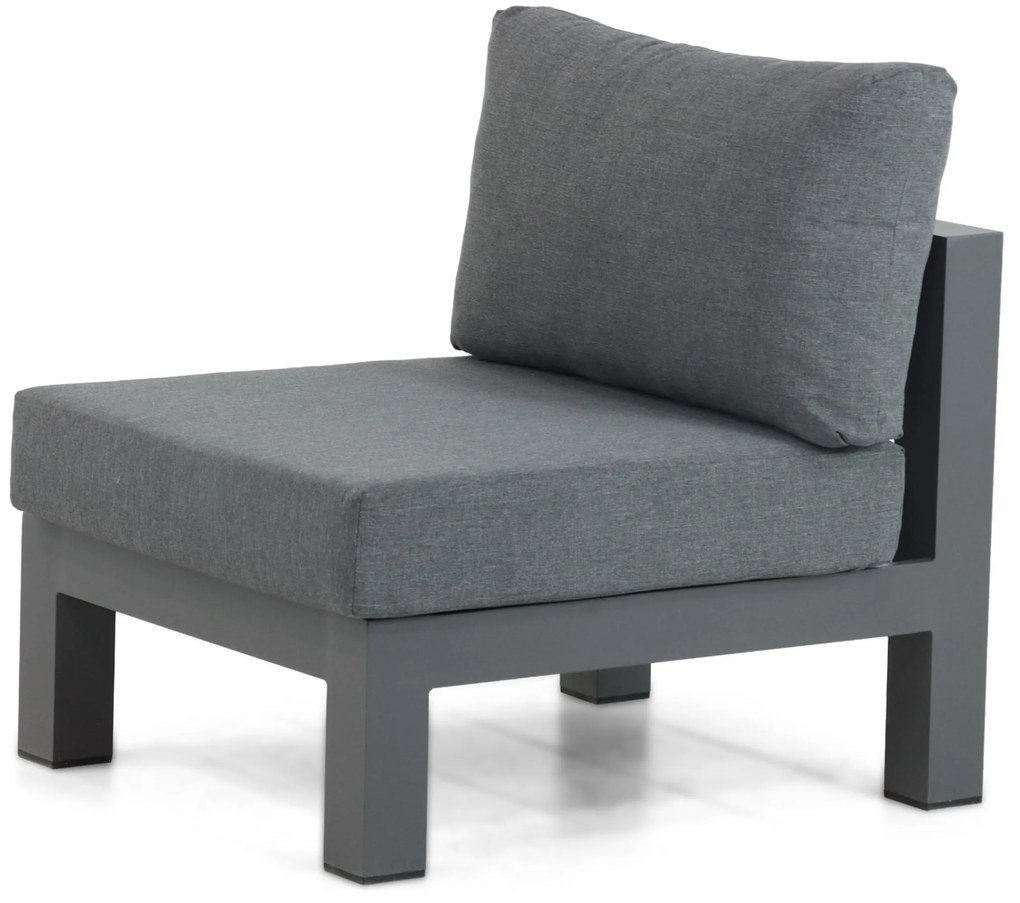 Hoek loungeset 6 personen Aluminium Grijs Lifestyle Garden Furniture Luca