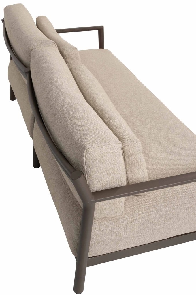 4 Seasons Outdoor Capresi 3-zits loungebank  Loungebank    antraciet weerbestendig