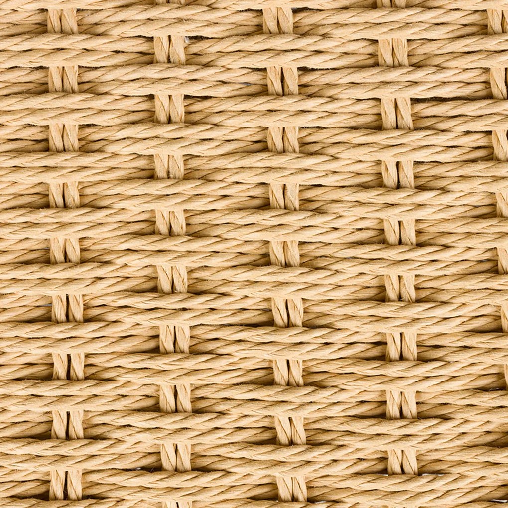 Dutchbone Cecile Houten Frame Barkruk Naturel