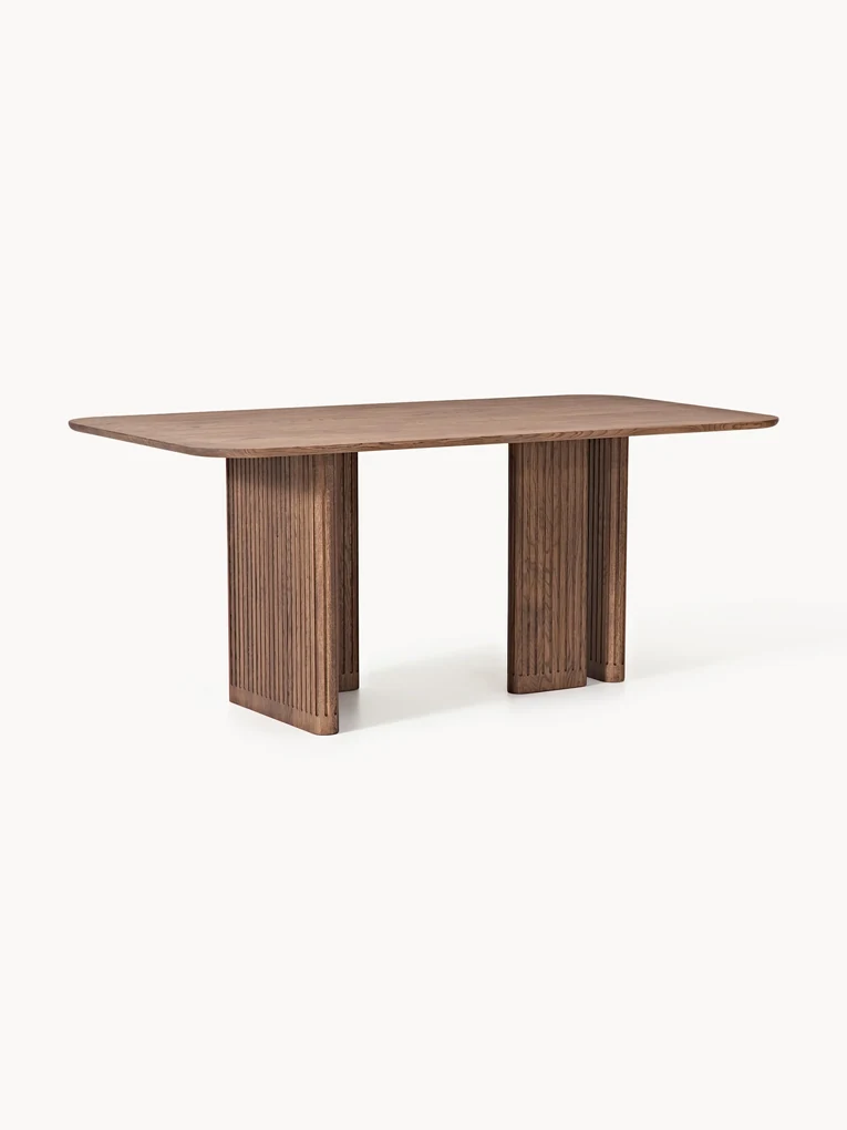 Eettafel Jolka van eikenhout, in verschillende formaten
