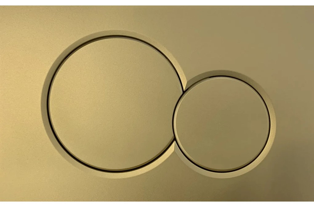 Bedieningsplaat Geberit Sigma 01 Frontbediening Mat Goud