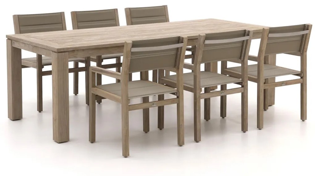 Apple Bee Del Mar 240cm dining tuinset 7-delig