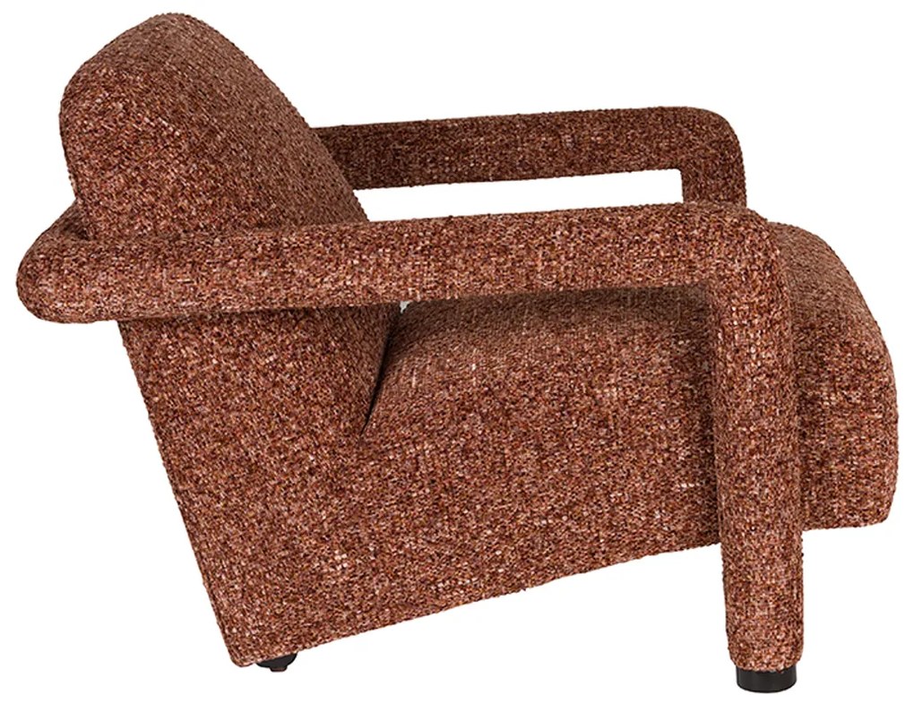 Dutchbone Kent Grof Geweven Fauteuil Rood