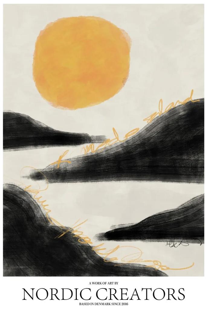 Ilustratie Sunrise, Nordic Creators, (30 x 40 cm)