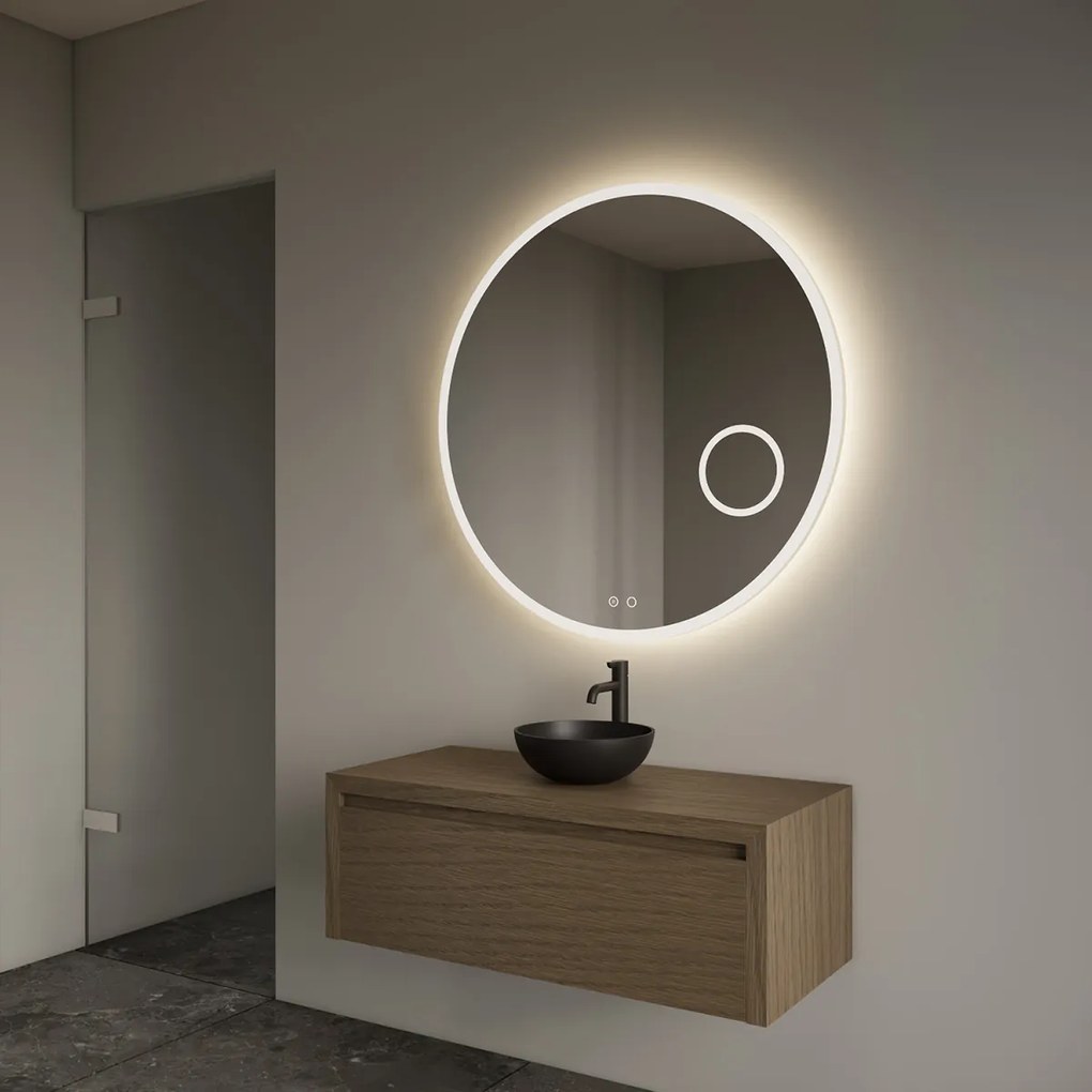 Gliss Design Ares badmeubel 90cm ash gray zonder waskom