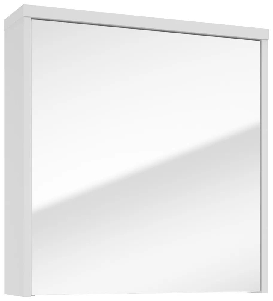 Fontana Basic spiegelkast 60cm met 1 deur wit mat