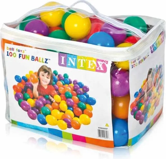 Intex Fun Ballz™ - 100 stuks - Diameter 8 cm - Vanaf 2 jaar