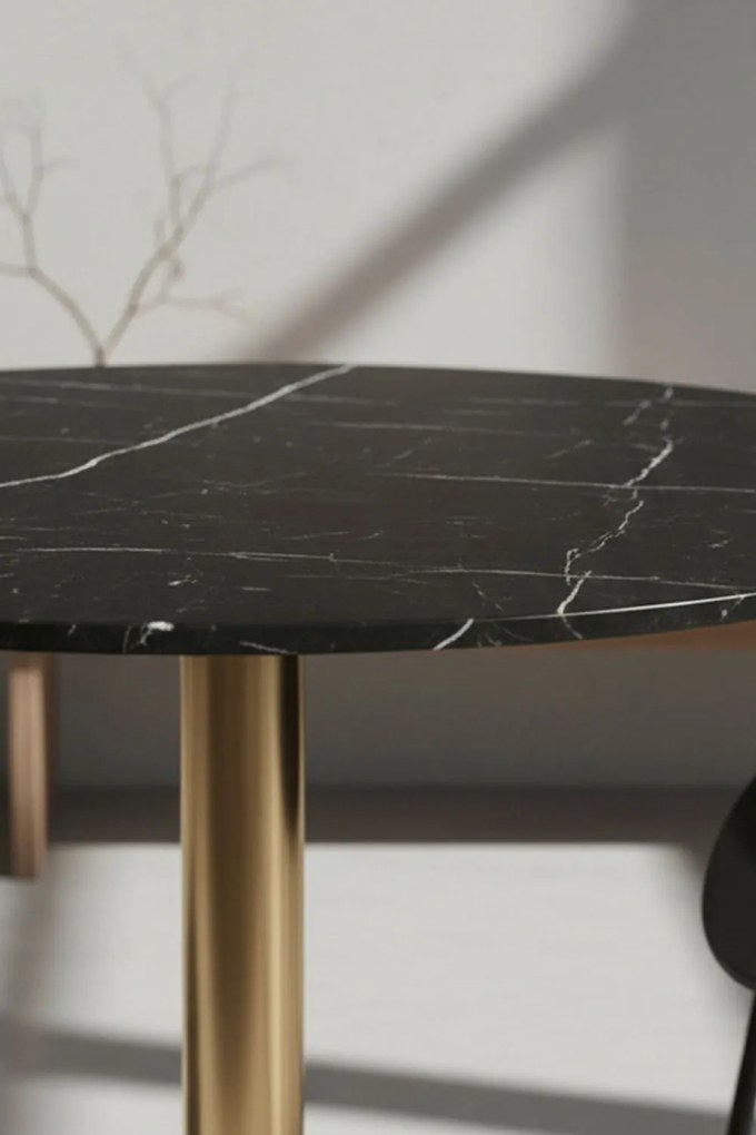 Tafel Firro Rond 70cm Goud